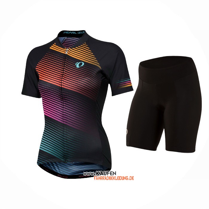 2021 Frau Pearl Izumi Kurzarmtrikot und Kurze Tragerhose Mehrfarbig